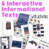 6 Adapted Science Interactive Books Bundle for speech and 