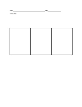 Preview of 6 Basic comic strip pages