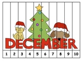 6 Christmas Number Order Puzzles {FREEBIE}