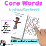 AAC Core Words Interactive Books Go Stop No More Again All done