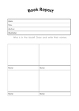 6 Different Book Report Templates