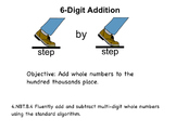 SmartBoard 6-Digit Addition: Step by Step
