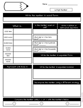 Preview of 6-Digit Number of the Day Book