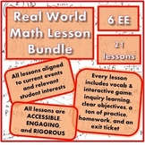 6.EE Bundle (21 Engaging, Accessible, & Structured Lessons