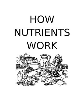 Preview of 6 Essential Element/Nutrients Powerpoint Notetaking Worksheets