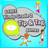 6 FREE Kindergarten - Grade 2 PE Sport lesson Tip & Tag El