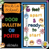 6 Feet Apart & Ready to Start: Back to School Bulletin Boa