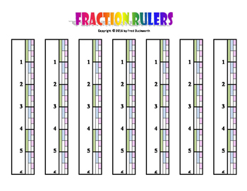 fraction rulers school