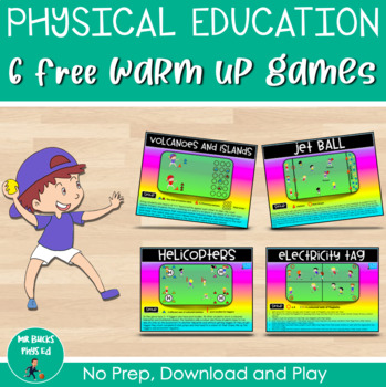 Free Physical Education Games - Tip and Tag by Mr Bucks Phys Ed