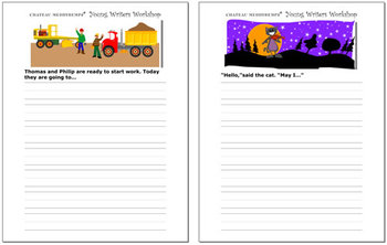 6 free story starters by chateau meddybemps teachers pay teachers
