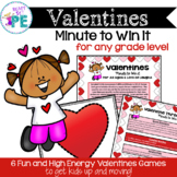 Valentine Minute to Win it Games For All Ages