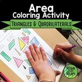 Area of Triangles and Quadrilaterals Worksheet