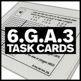 Graph Polygons, Find the Perimeter & Area Task Cards - 6.G