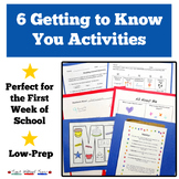 6 Getting to Know You Activities for the First Week of School