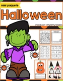 Halloween Activities, Crafts, Pumpkins, Witch's Brew, in SPANISH