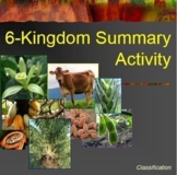 6 Kingdom Summary Activity