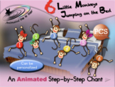 6 Little Monkeys Jumping on the Bed - Animated Step-by-Ste