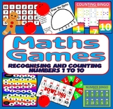 6 MATHS GAMES TEACHING RESOURCES COUNTING & NUMBER NUMERAC