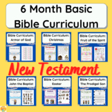 6 Month New Testament Basic Bible Curriculum BUNDLE