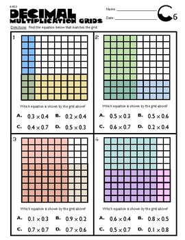 multiplying decimals grid teaching resources teachers pay teachers