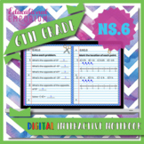 6.NS.6 Google Math Interactive Notebook 6th Grade Digital 