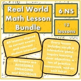 6.NS Bundle (12 Engaging, Accessible, & Structured Lessons