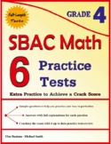 6 SBAC Math Practice Tests Grade 4