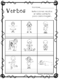 6 Spanish Verbs Worksheets. Foreign Language. ESL. ELA.