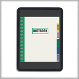 6 Subject Interactive Digital Notebooks (Blank Covers)