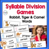 6 Syllable Types Games & Syllable Division (VC/CV, V/CV an