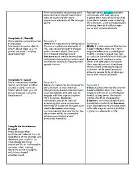 garden of english thesis template synthesis
