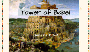 Preview of 6-The Tower of Babel (Nearpod)