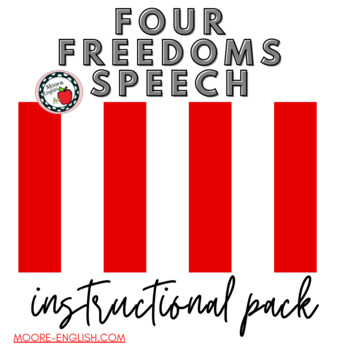 Preview of 6 Tools for Teaching FDR's Four Freedoms Speech / Print + Digital / 68 questions