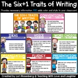 6+1 Traits of Writing Posters