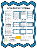 6 Traits of Writing: Conventions Lesson