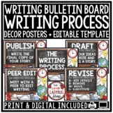 Writing Process Poster Clip Anchor Chart Bulletin Board EL