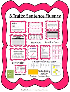 Preview of 6 Traits of Writing: Sentence Fluency