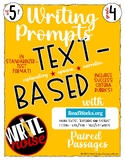 6 NO-PREP Gr 4 FICTION Text-Based WRITING PROMPTS State Te
