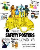 6 Wizard of Oz Themed Safety Posters (COVID-19)