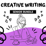 Creative Writing units bundle for high school: 7 assignmen