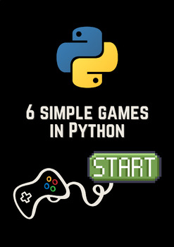 Preview of 6 simple games with Python on Replit - First steps with Python from Y4