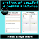 6-years of College & Career Readiness Activities- includes