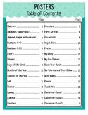 60 Classroom Posters
