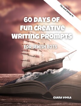 Preview of 60 Days of Fun Creative Writing Prompts for Jewish Boys