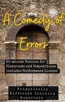 Preview of 60 Minute Comedy of Errors Script Shakespeare Google Doc Performance Classroom