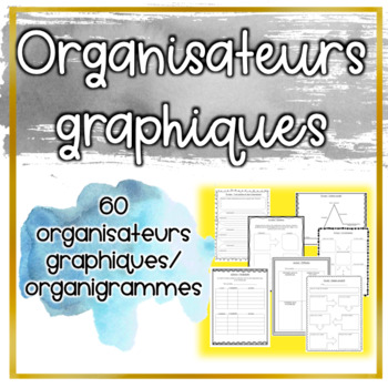 Preview of 60 Organigrammes (organisateurs graphiques) différents