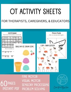Preview of 60 Pages of OT Activity Sheets