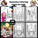 60 Ramadan Coloring Pages for kids