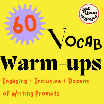 Preview of 60+ Vocab Warm-Ups: AP Language & Composition, AP Lit, 10th-12th ELA
