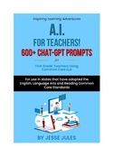 600+ Chat-GPT Prompts for 1st Grade Teachers Using Common 